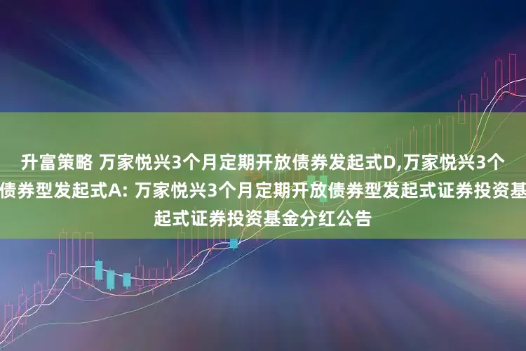 升富策略 万家悦兴3个月定期开放债券发起式D,万家悦兴3个月定期开放债券型发起式A: 万家悦兴3个月定期开放债券型发起式证券投资基金分红公告